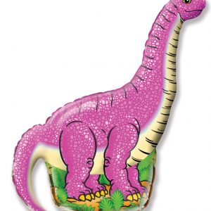 héliumos fólialufi dinoszaurusz pink